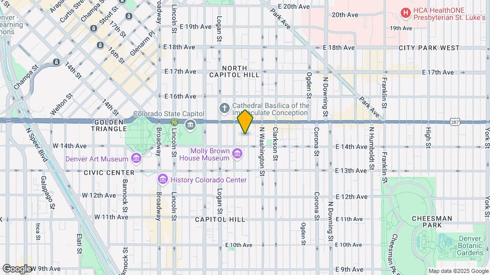 1431 N Pearl St Map and Location Details