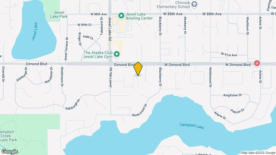 3640 W Dimond Blvd Map and Location Details