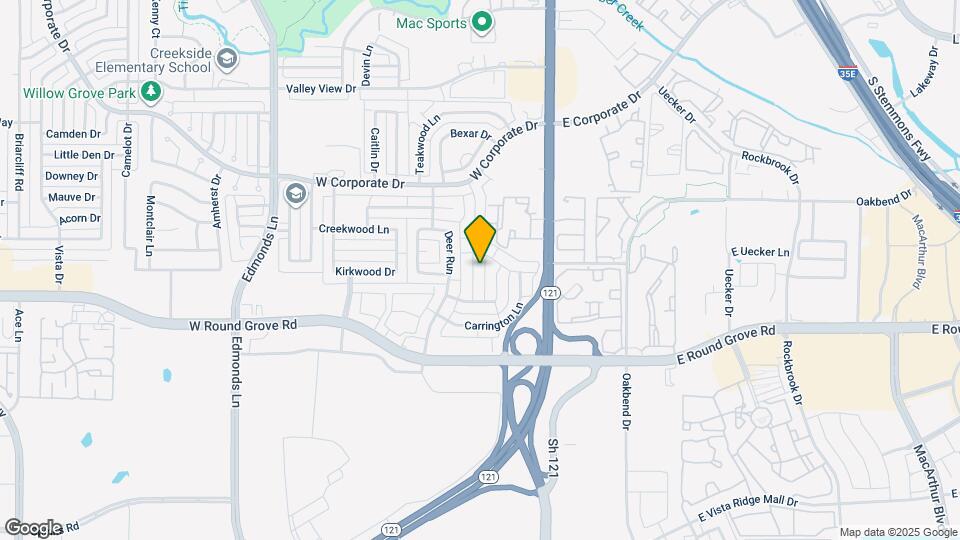 2449 Sunderland Ln Map and Location Details