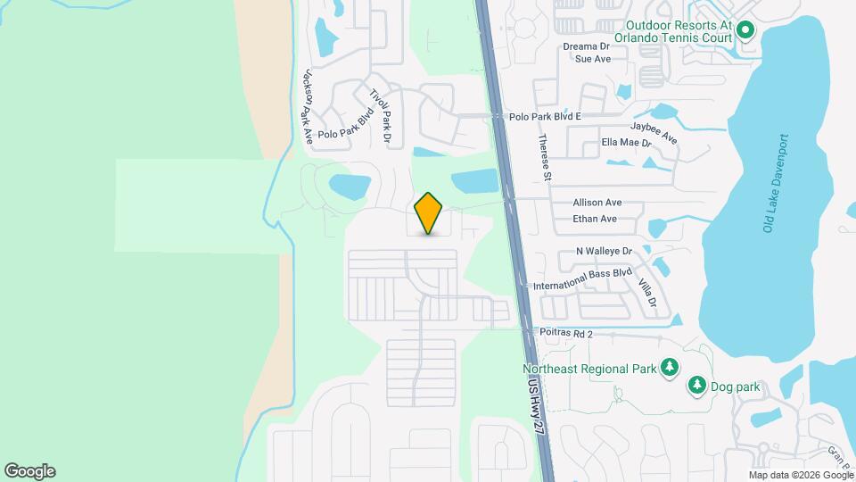 722 Washington Palm Loop Map and Location Details