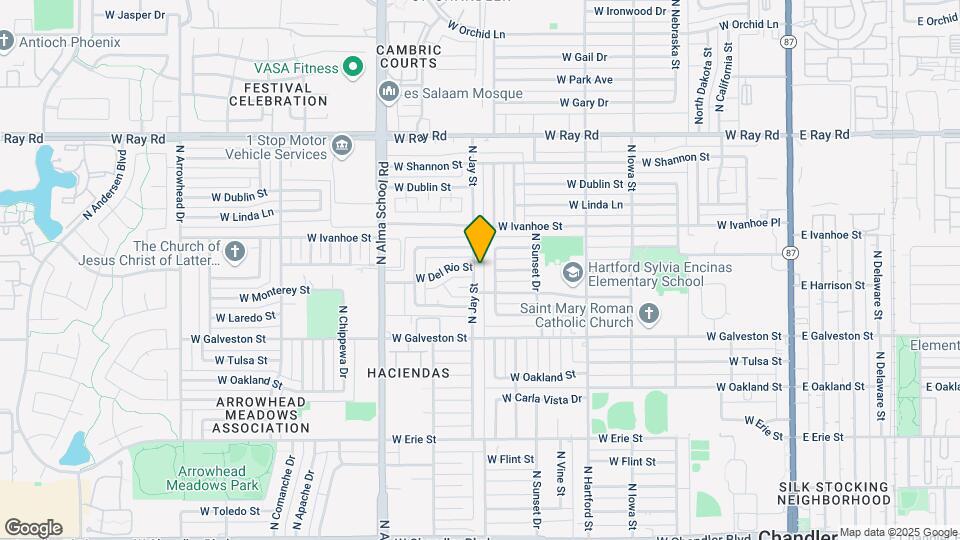 741 N Jay St Mapa y Detalles de la Ubicación