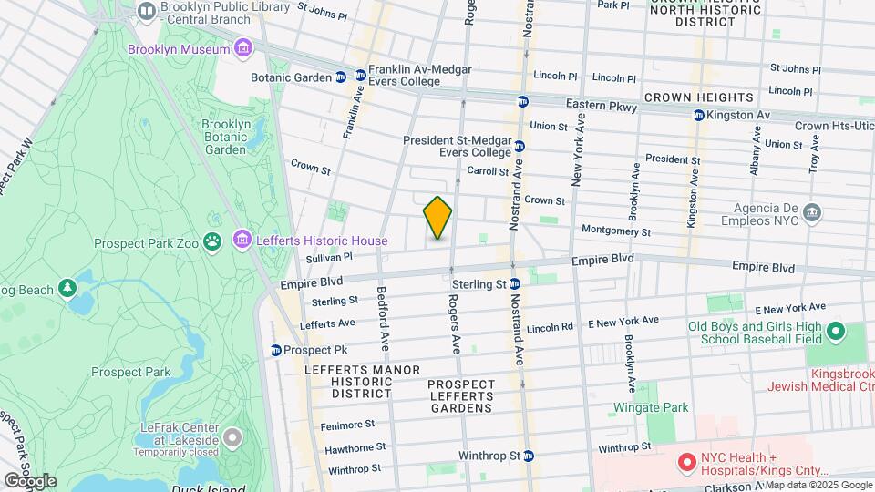 195 Sullivan Place Map and Location Details