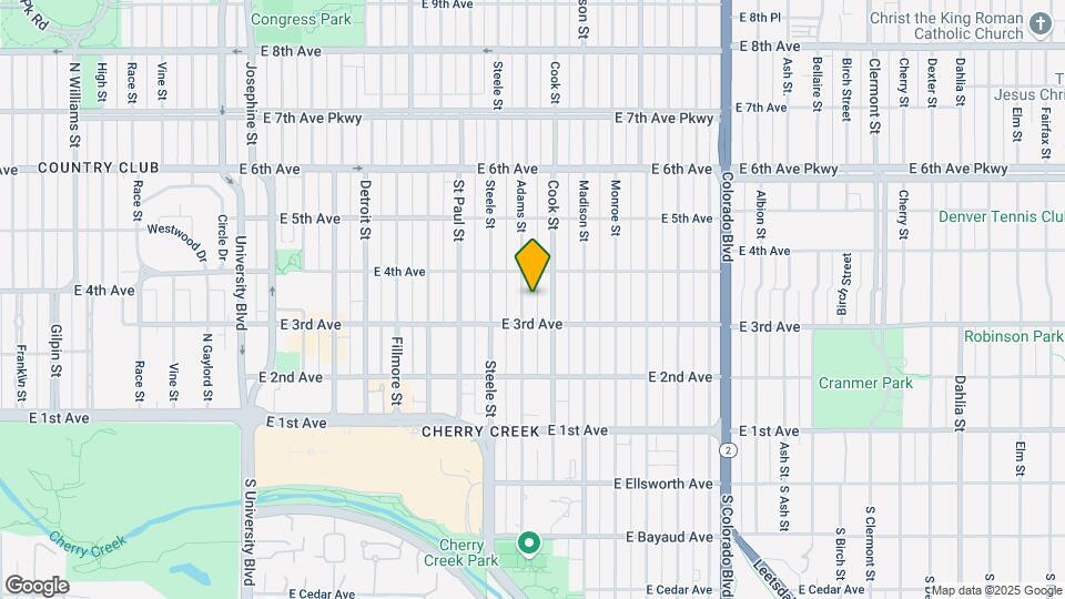 330 Adams St Map and Location Details