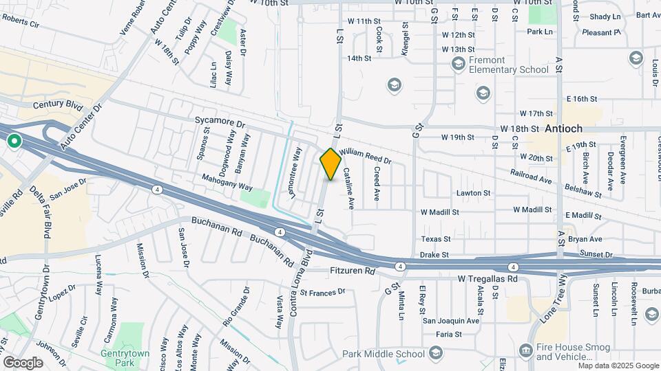 2213 L St Mapa y Detalles de la Ubicación