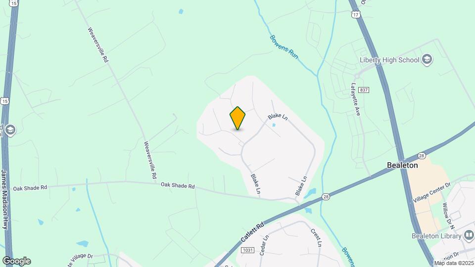 6810 Crescent Ridge Ct Map and Location Details