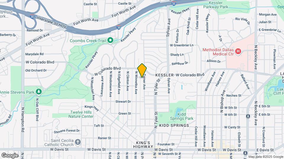 1123 Turner Ave Map and Location Details