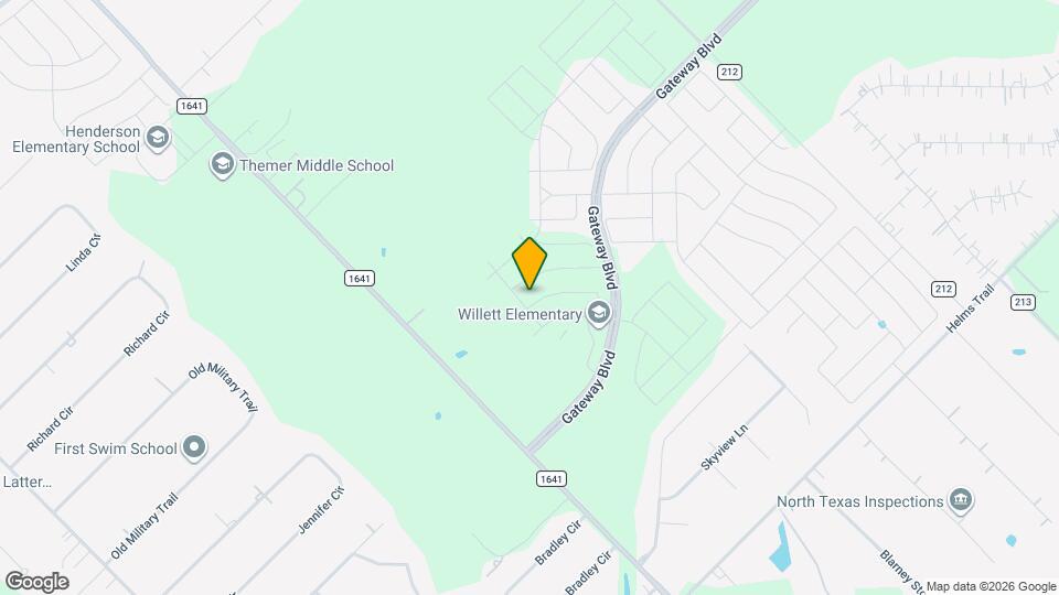 1804 Sandlin Dr Mapa y Detalles de la Ubicación