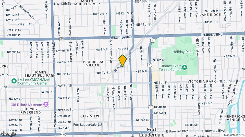 715 NE 2nd Ave Mapa y Detalles de la Ubicación