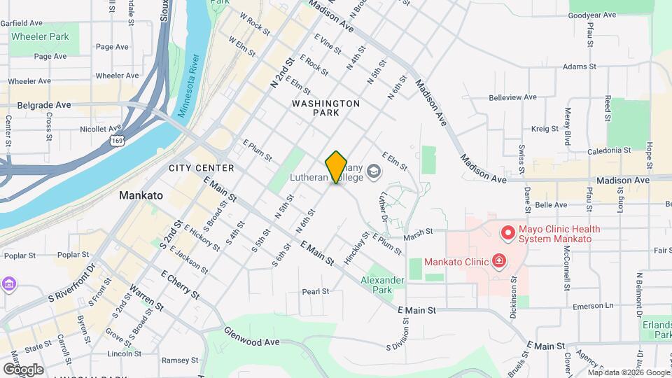 313 N 6th St Map and Location Details