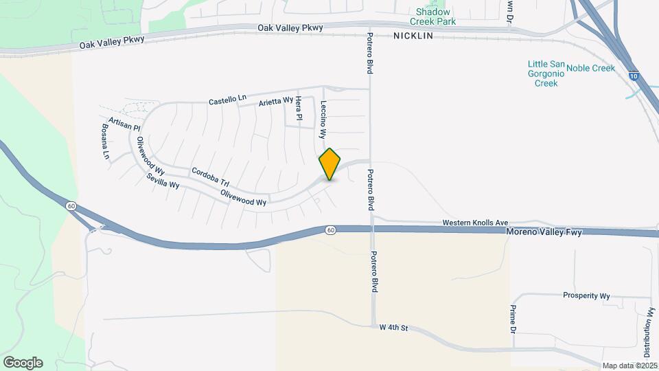 36886 Cascina Ln Map and Location Details