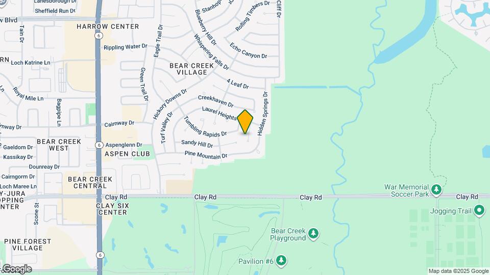 4515 Sylvan Glen Dr Map and Location Details