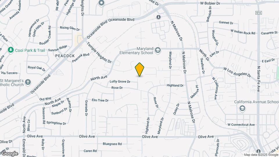 2636 Sycamore Dr Map and Location Details