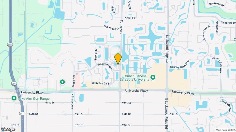 3840 82nd Avenue Cir E Map and Location Details