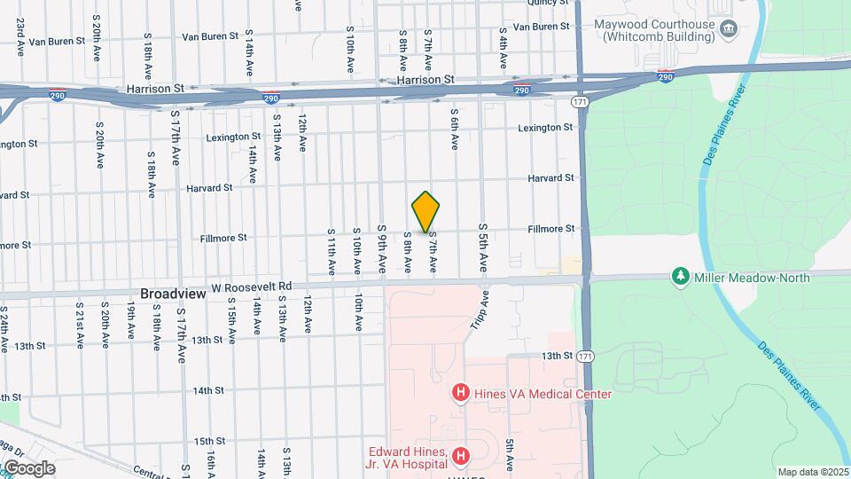 2102 S 7th Ave Map and Location Details