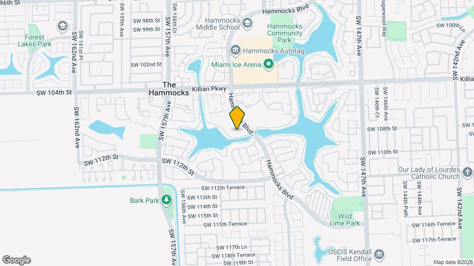 15285 SW 107th Ln, Unit 208 Map and Location Details