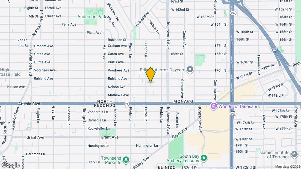 2609 Nelson Ave Map and Location Details
