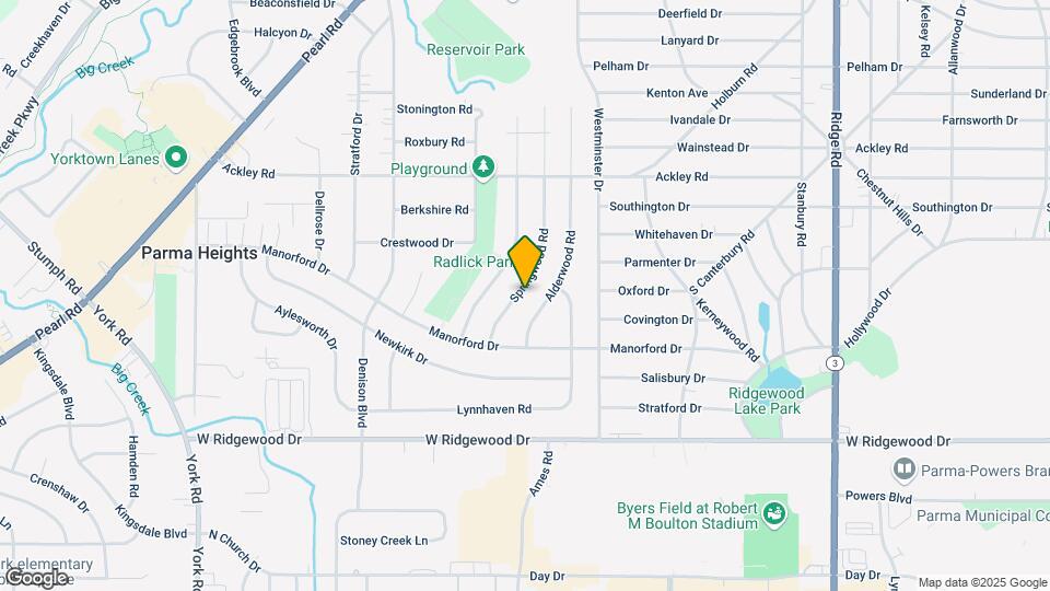 6405 Springwood Rd Map and Location Details