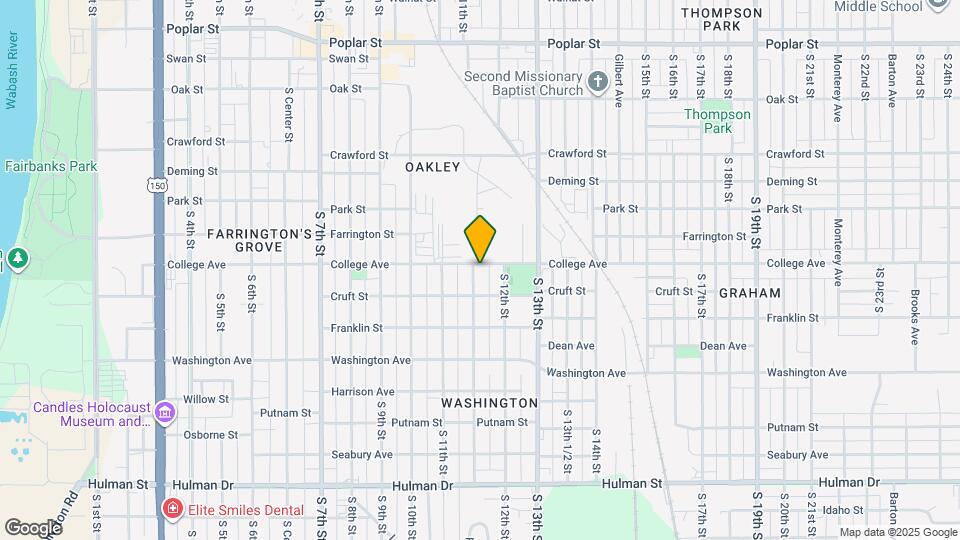 1106 S 11th 1/2 St Map and Location Details