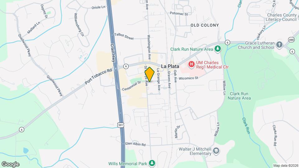 201 Centennial St Map and Location Details