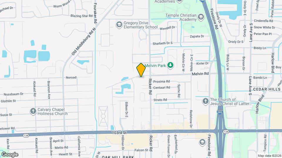 4628 Gerber Ct Map and Location Details