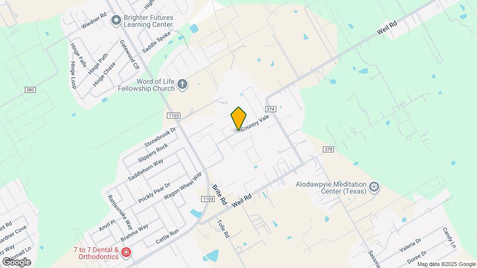 225 Country Vale Map and Location Details