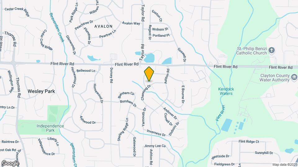 8795 Channing Dr Map and Location Details