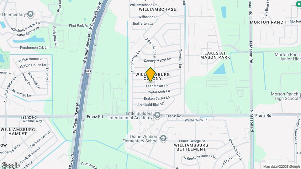 22710 Leedstown Ln Map and Location Details