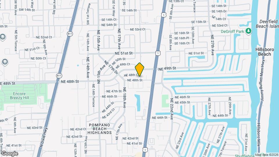 1933 NE 48th St Map and Location Details