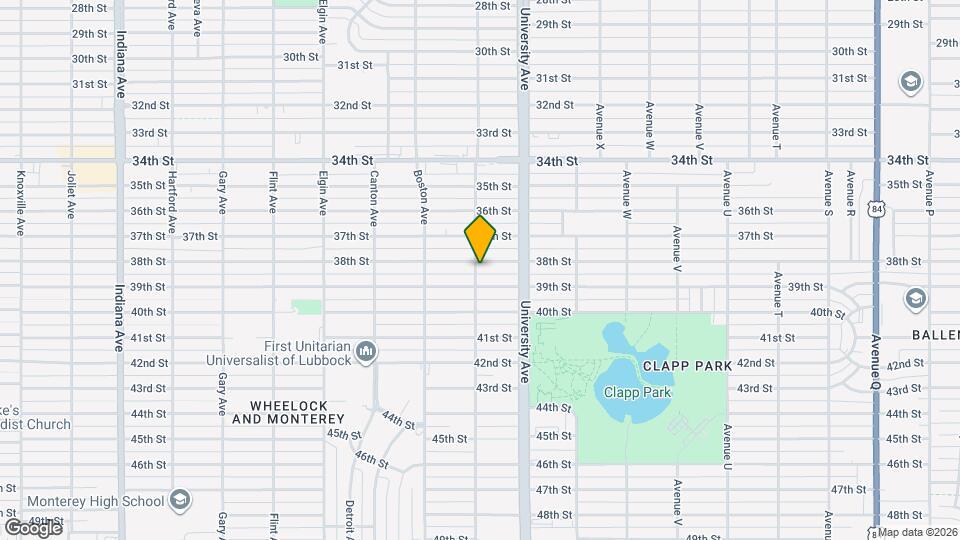 2519 38th St Map and Location Details