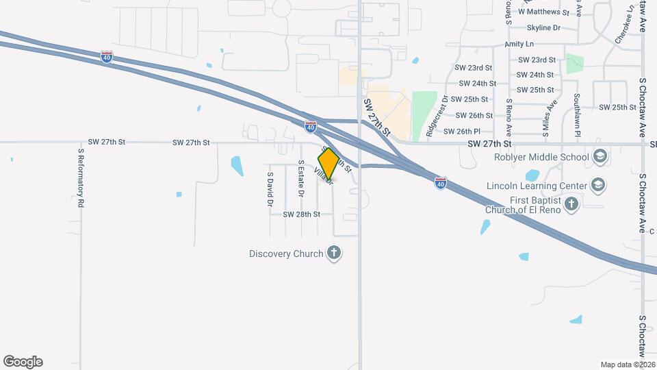 2716 Villa Dr Map and Location Details