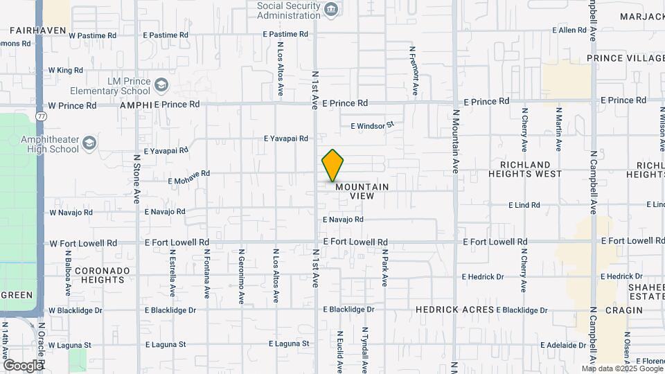 730-732 E Freeman Pl Mapa y Detalles de la Ubicación