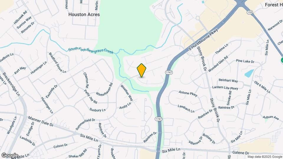 8105 Thornwood Rd Map and Location Details