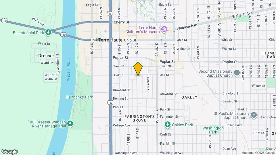 508 S 6th St Map and Location Details