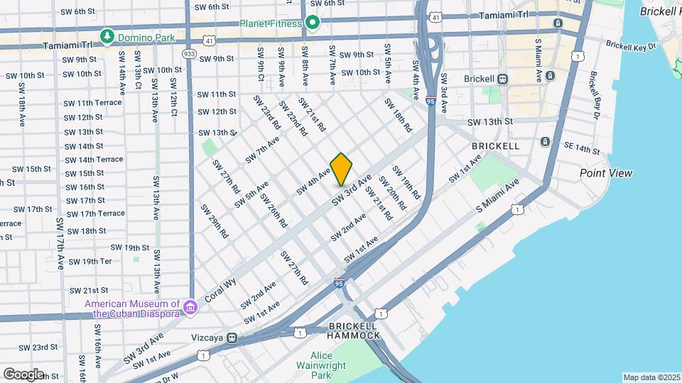 2212 SW 3rd Ave Map and Location Details