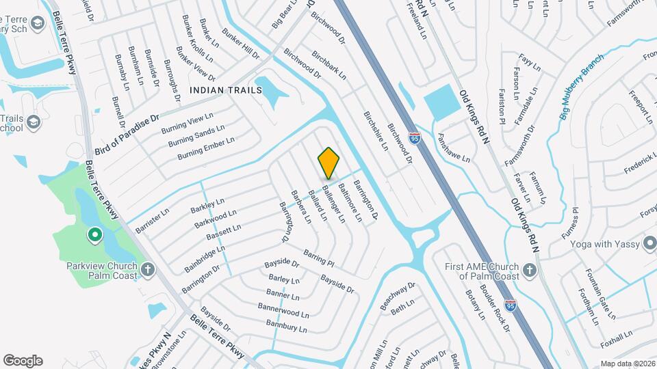23 Ballenger Ln Mapa y Detalles de la Ubicación