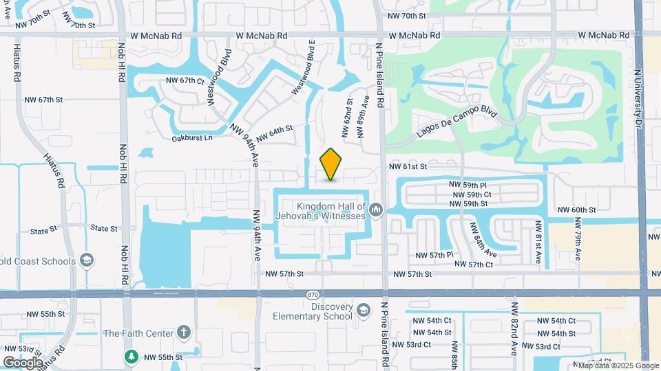 9020 NW 60th St Map and Location Details