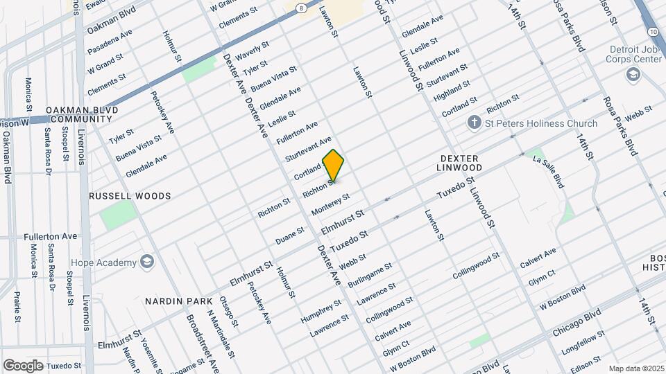 3273 Richton St Map and Location Details