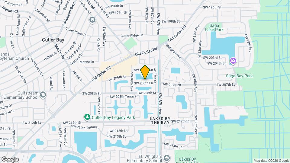 8803 SW 206th Ln Map and Location Details