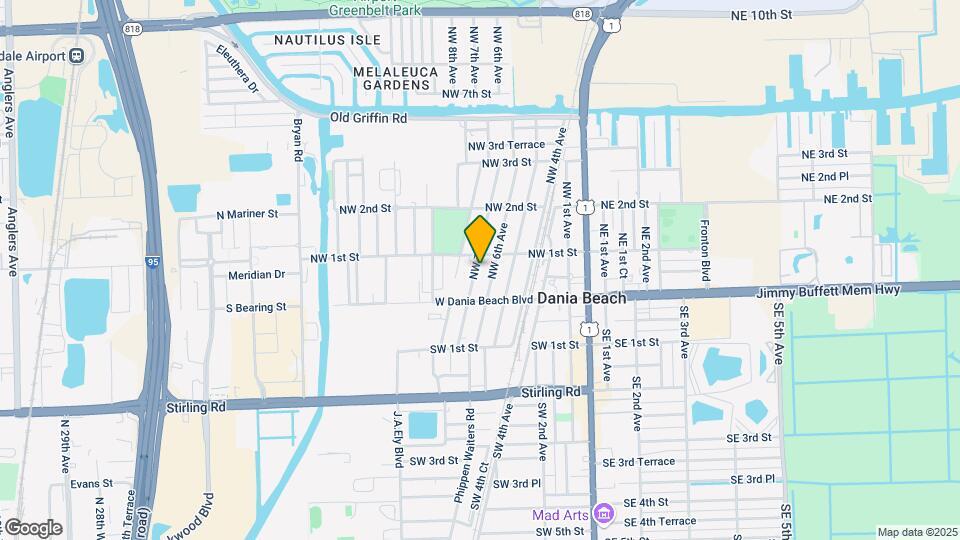 34 NW 7th Ave, Unit Apt. #2 Mapa y Detalles de la Ubicación