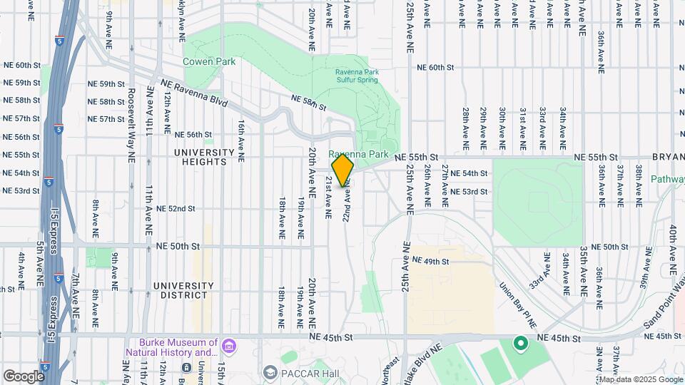 5223 22nd Ave NE Mapa y Detalles de la Ubicación