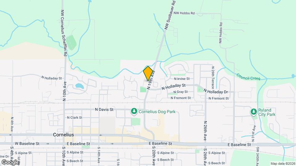861 N 19th Ave Mapa y Detalles de la Ubicación