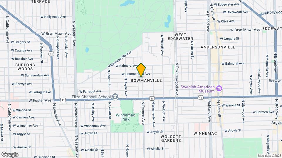 5308-5310 N Damen Ave Map and Location Details