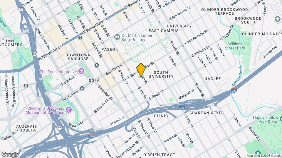 451 S 5th St Mapa y Detalles de la Ubicación