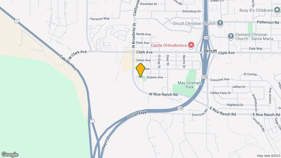 405 S 1st St Map and Location Details