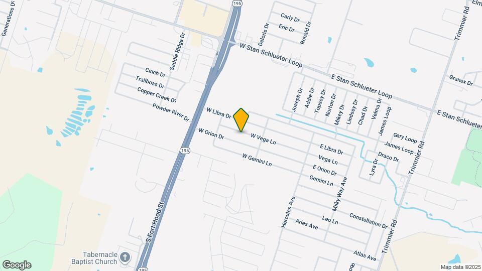 602 W Vega Ln Mapa y Detalles de la Ubicación
