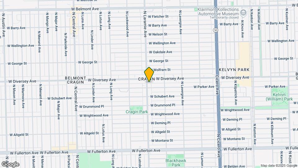 2741 N Laramie Ave Map and Location Details
