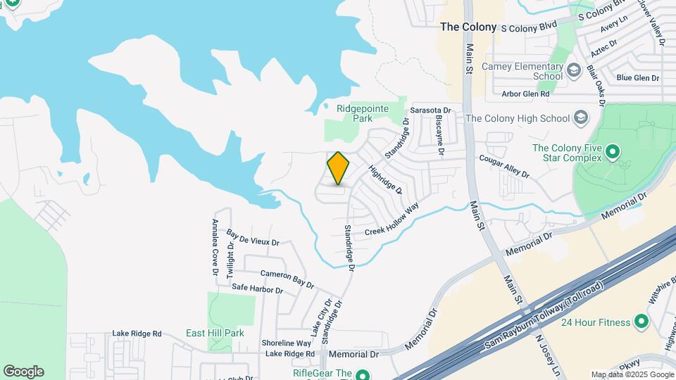 4020 Pear Ridge Dr Map and Location Details