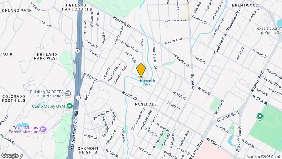 2607 Pembrook Trail Map and Location Details