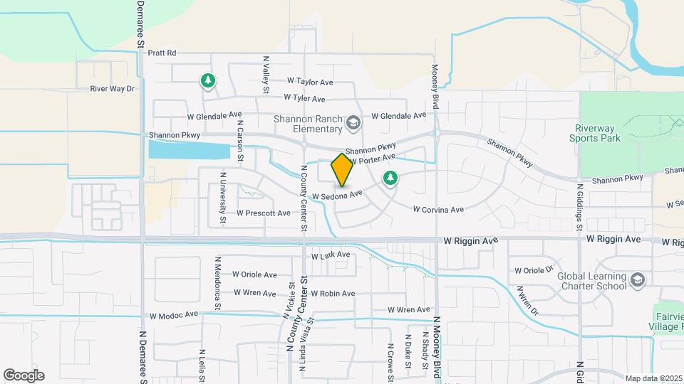 2650 W Sedona Ave Map and Location Details