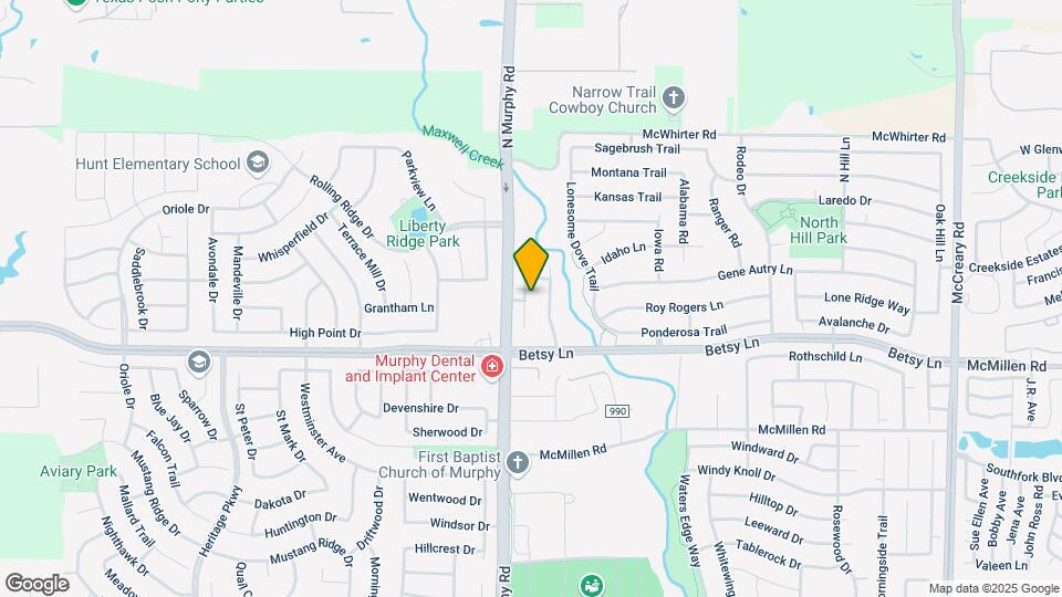 1200 Oakley Dr Map and Location Details